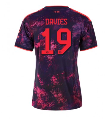 Bayern Munich Alphonso Davies #19 Tredjetrøje Dame 2026-27 Kortærmet